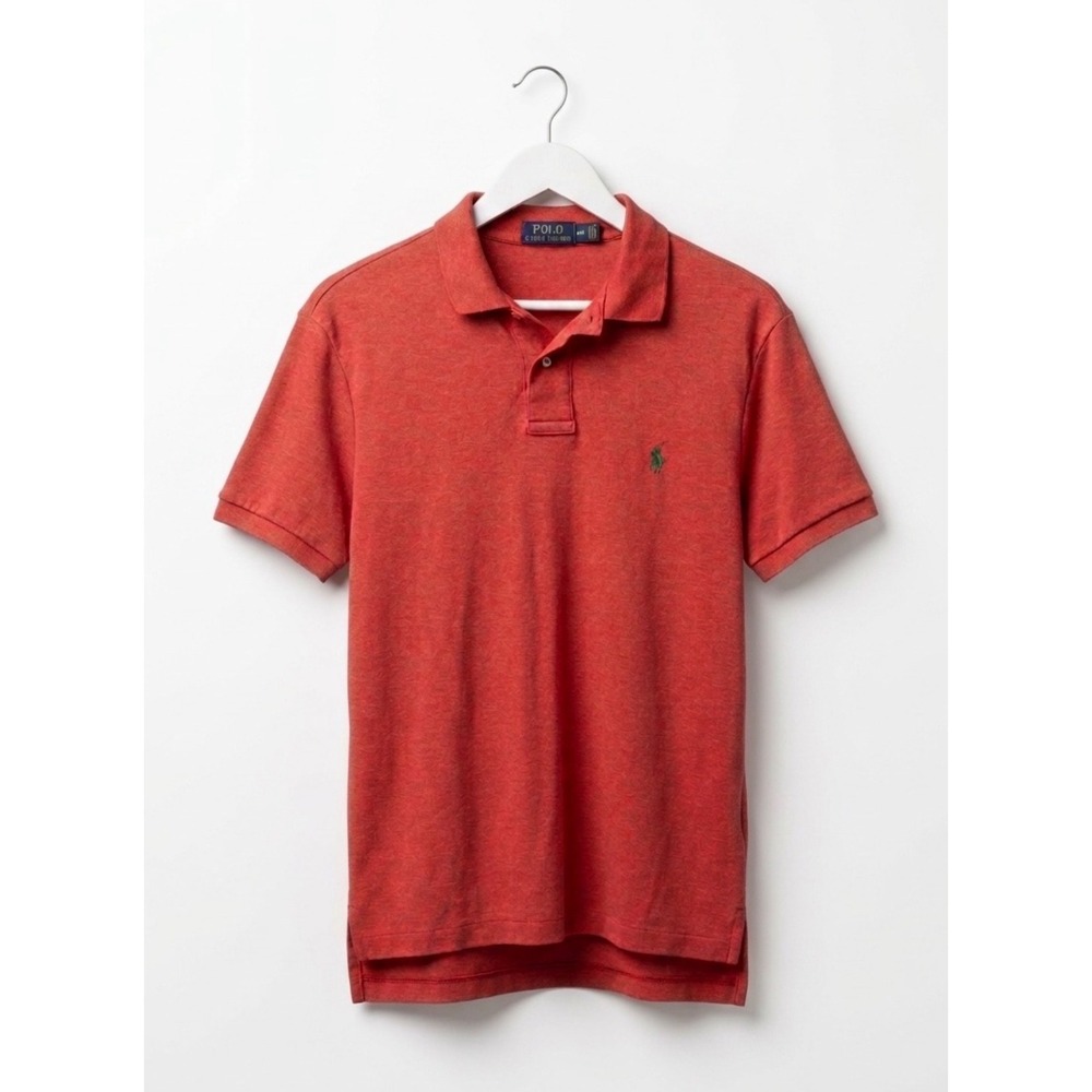 Polo Ralph Lauren Men's Medium Orange Polo Shirt